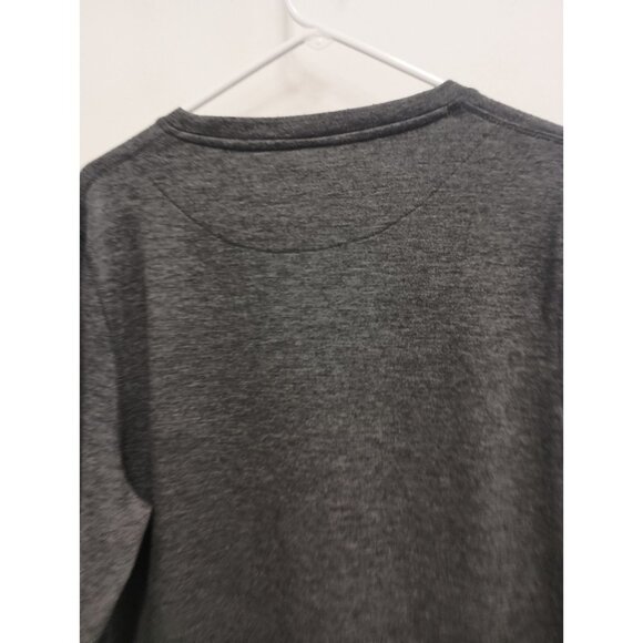 Omni-Wool Mens Base Layer T-Shirt Large Gray Wool Blend Long Sleeve Pullover - Picture 8 of 8